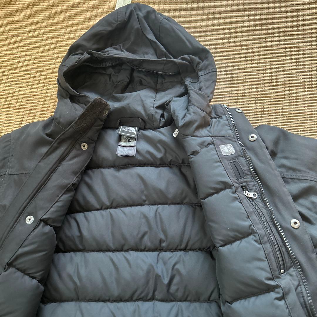 ノースフェイス ダウンジャケット ブルゾン 550フィル ハイベント 黒 SM