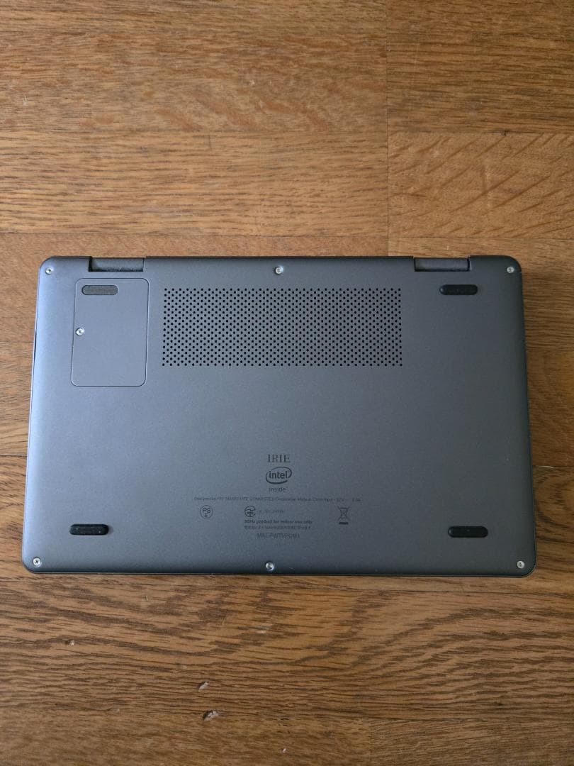 コンパクトノートPC グレー11インチ