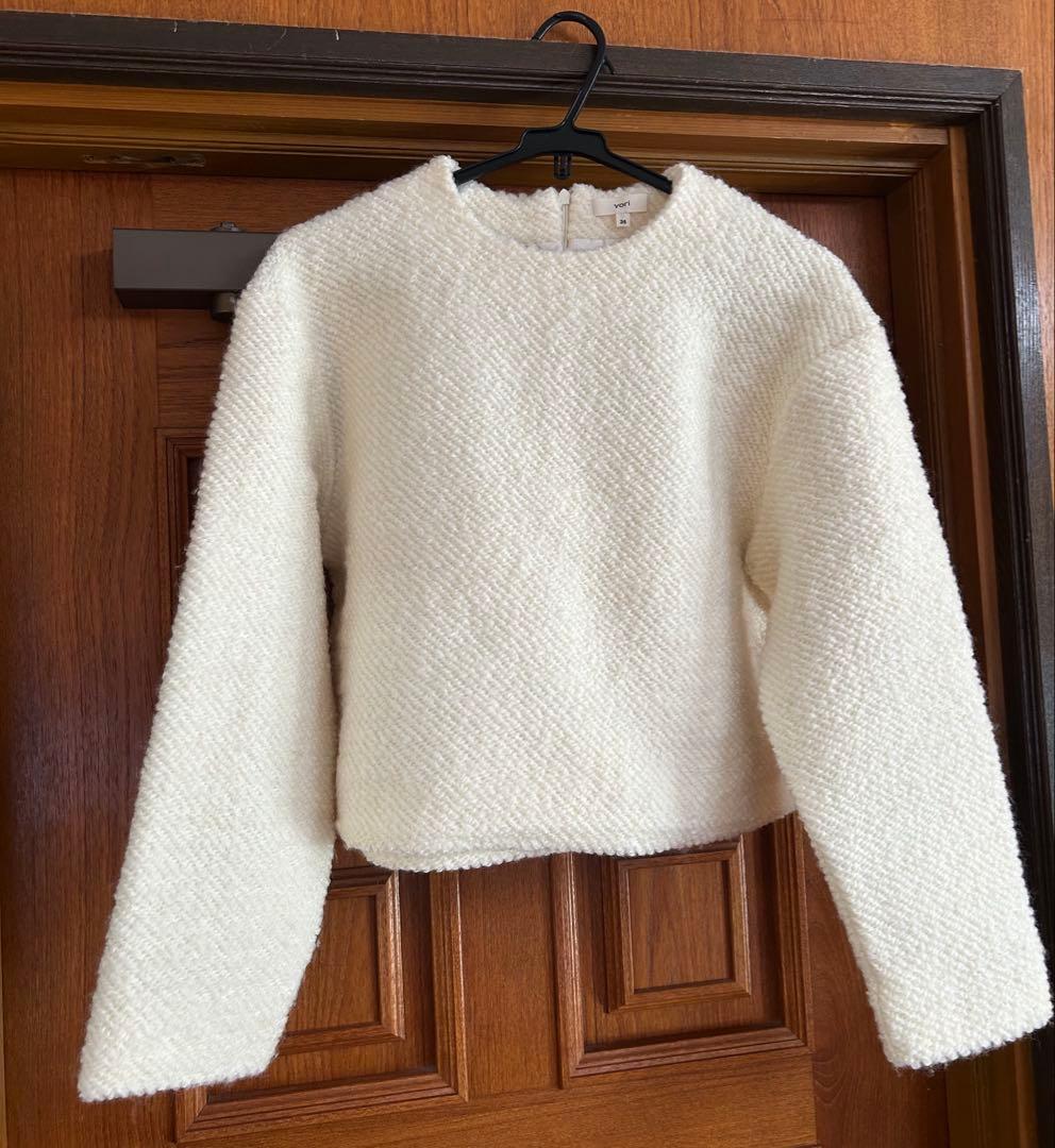 yori ヨリ ループプルオーバー ニット