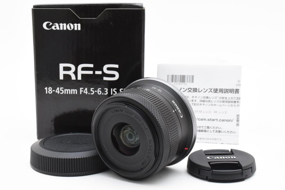 保証付 Canon RF-S 18-45mm F4.5-6.3 IS STM