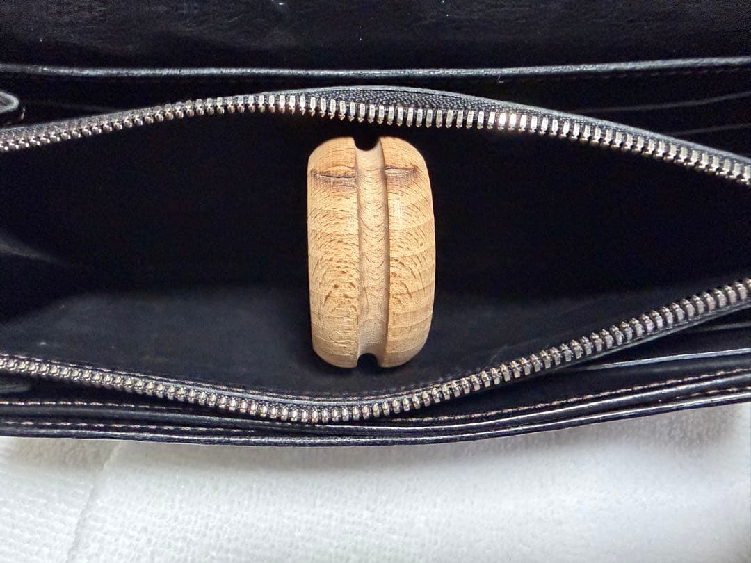 価格交渉可 ワイルドスワンズ　ウェーブ　クロコ　黒