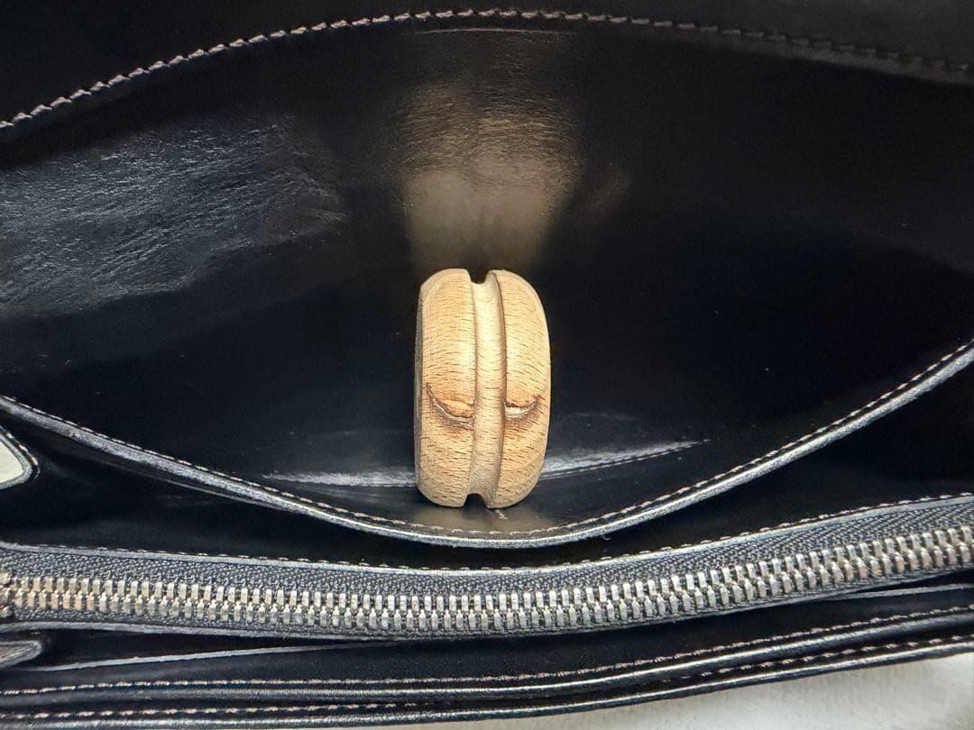 価格交渉可 ワイルドスワンズ　ウェーブ　クロコ　黒