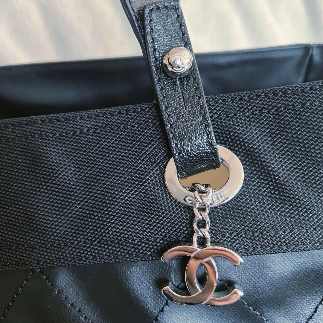 【最終お値下げ中】シャネル パリビアリッツ MM ブラック トート A4可