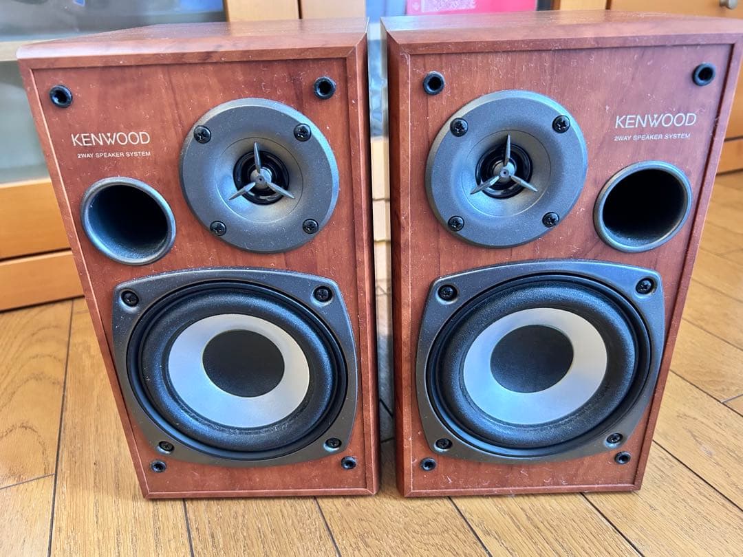 KENWOOD ハイファイ　コンポ　スピーカーセット