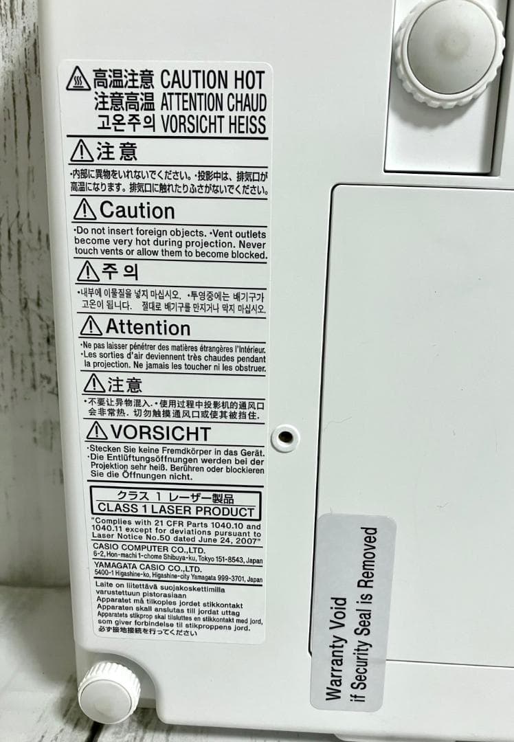 ジャンク カシオ XJ-M156 水銀ゼロ プロジェクター 3,000lm