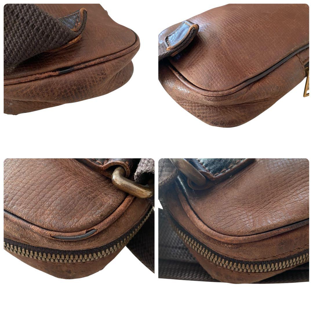 LOUIS VUITTON ルイヴィトン ユタ スィウ ボディバッグ ブラウン