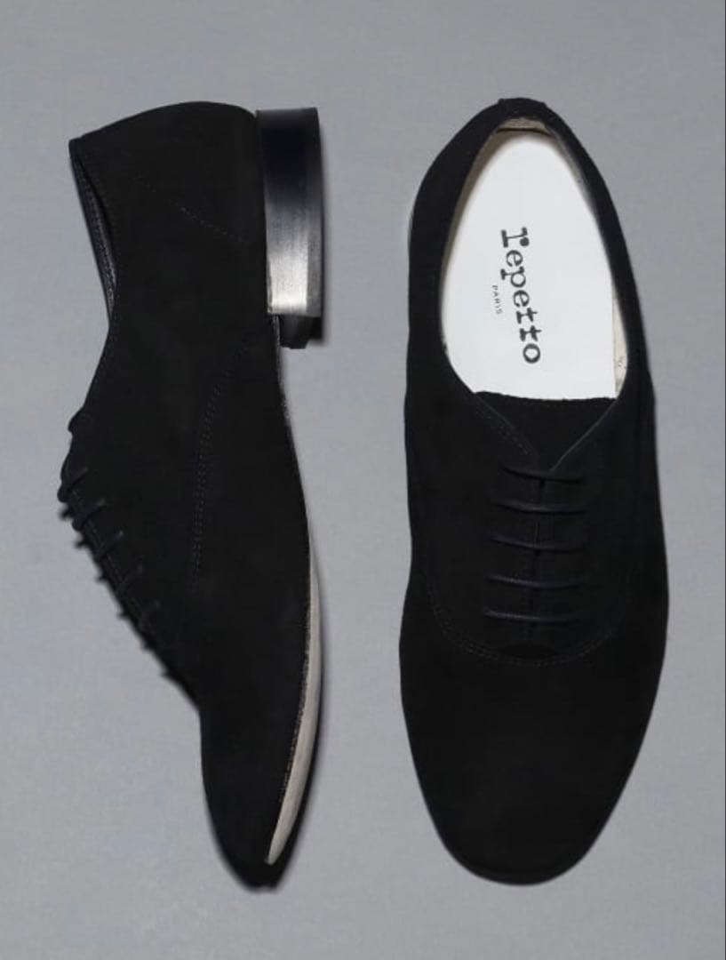 repetto / ZIZI ブラックスエード シューズ　37.5