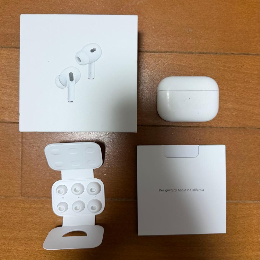 AirPods Pro2 本体　箱、イヤーチップ付き