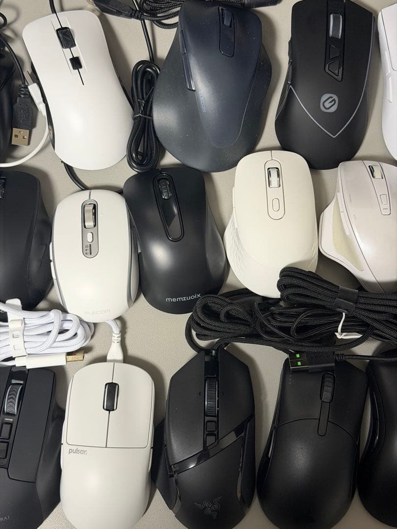 複数の有線/無線マウスセット(中古現状品)