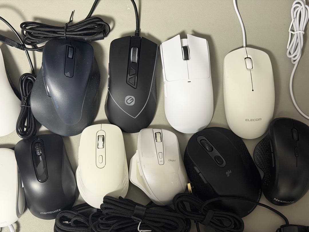 複数の有線/無線マウスセット(中古現状品)
