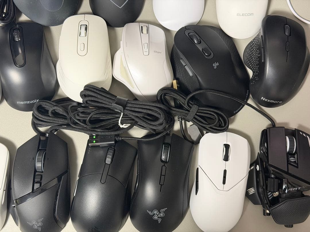 複数の有線/無線マウスセット(中古現状品)