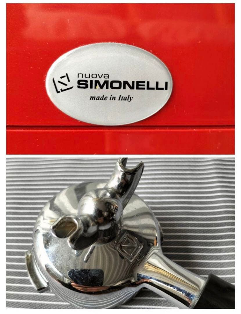 SIMONELLI 赤 エスプレッソメーカー