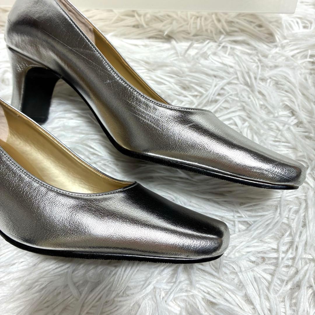 エメ 演奏会用シューズ パンプス シルバー コンサート用 AIMER