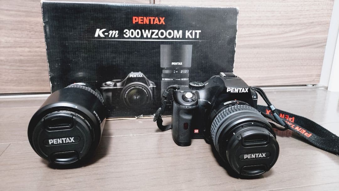 ペンタックスk-mデジタル一眼レフカメラ