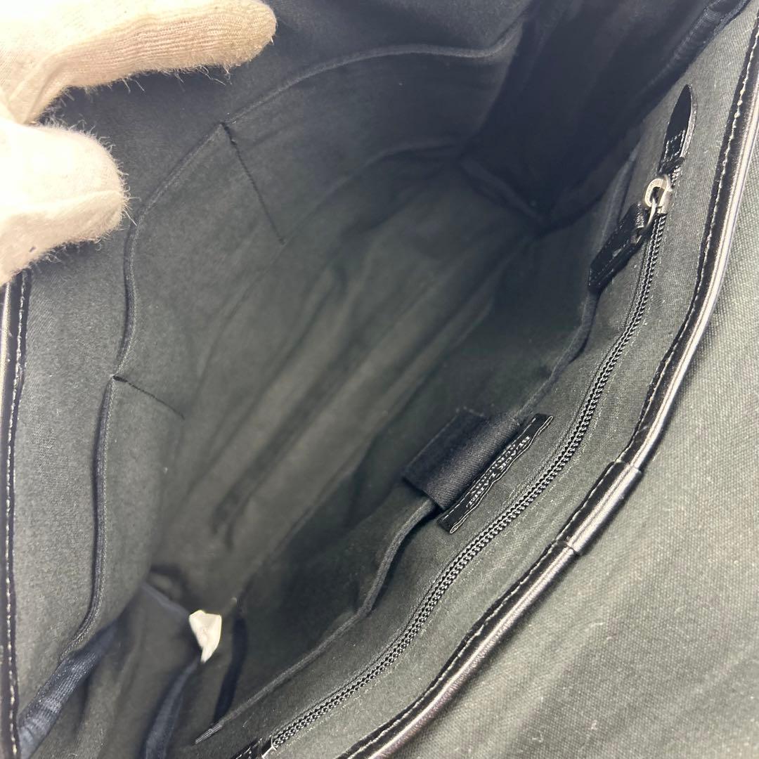 【美品】バーバリーブラックレーベル　ショルダーバッグ レザー　チェック　ロゴ金