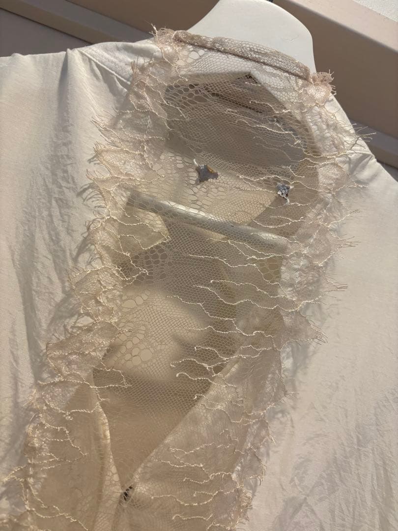 Hyde着用⭐︎if six was nine タキシードシャツバックレース⭐︎白