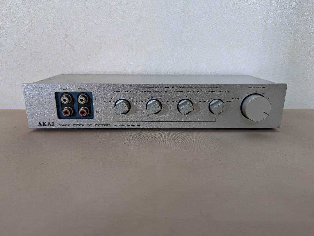 【現状品】AKAI アカイ DS-5 テープデッキセレクター