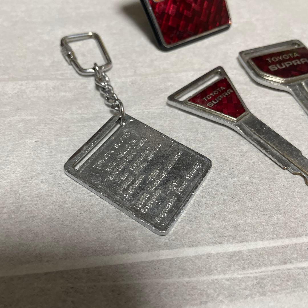 Ｎ*ち様 TOYOTA SUPRA エンブレムキーリングセット
