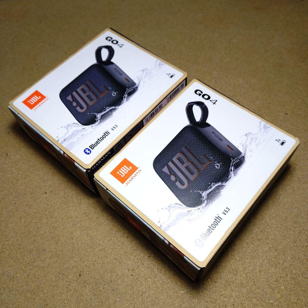 JBL GO 4 充電式 Bluetooth ワイヤレススピーカー ×２台セット