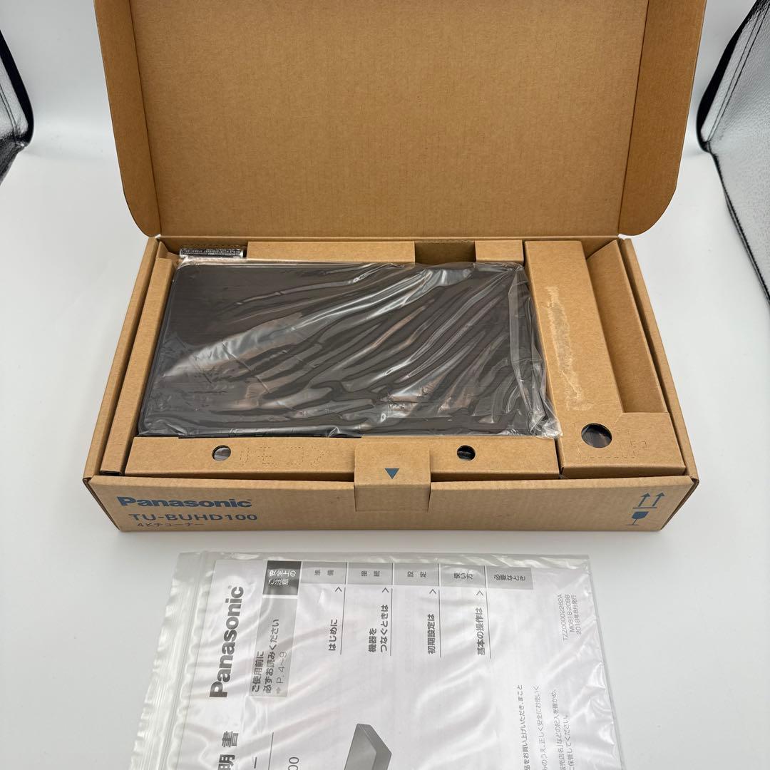 Panasonic TU-BUHD100 4Kチューナー　新品　保証書無し