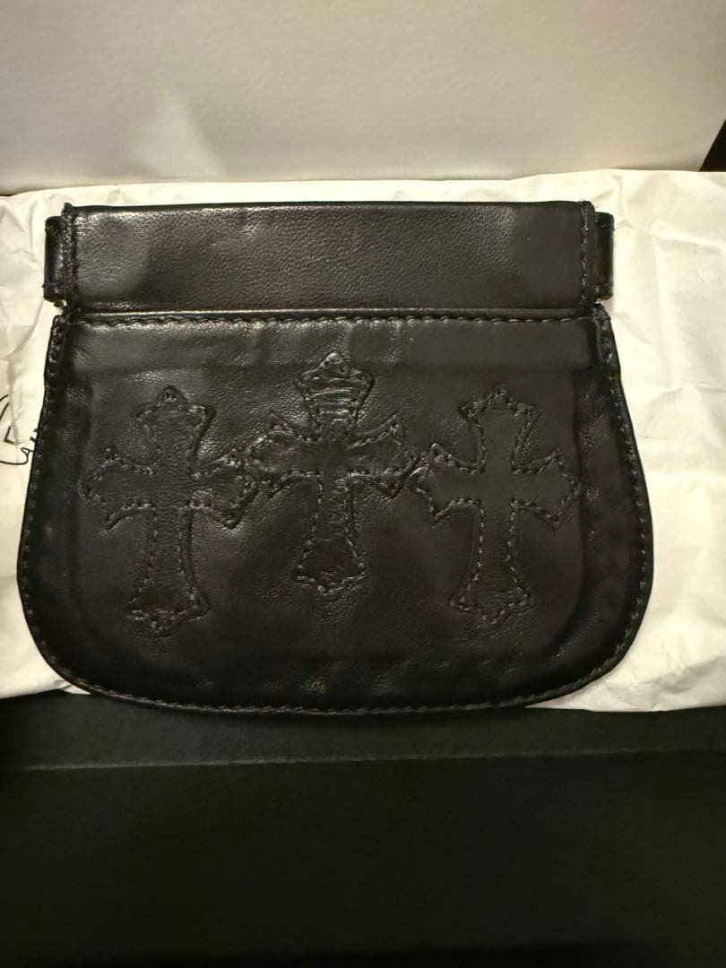 CHROME HEARTS SNAP BACK COIN PURSE 未使用品