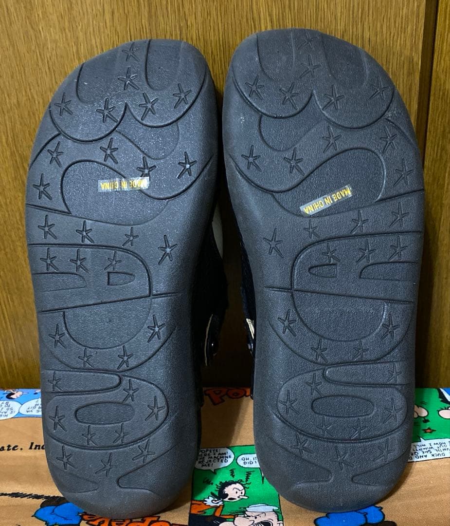 未使用estacion エスタシオン トランプ モチーフ 2wayサボサンダル