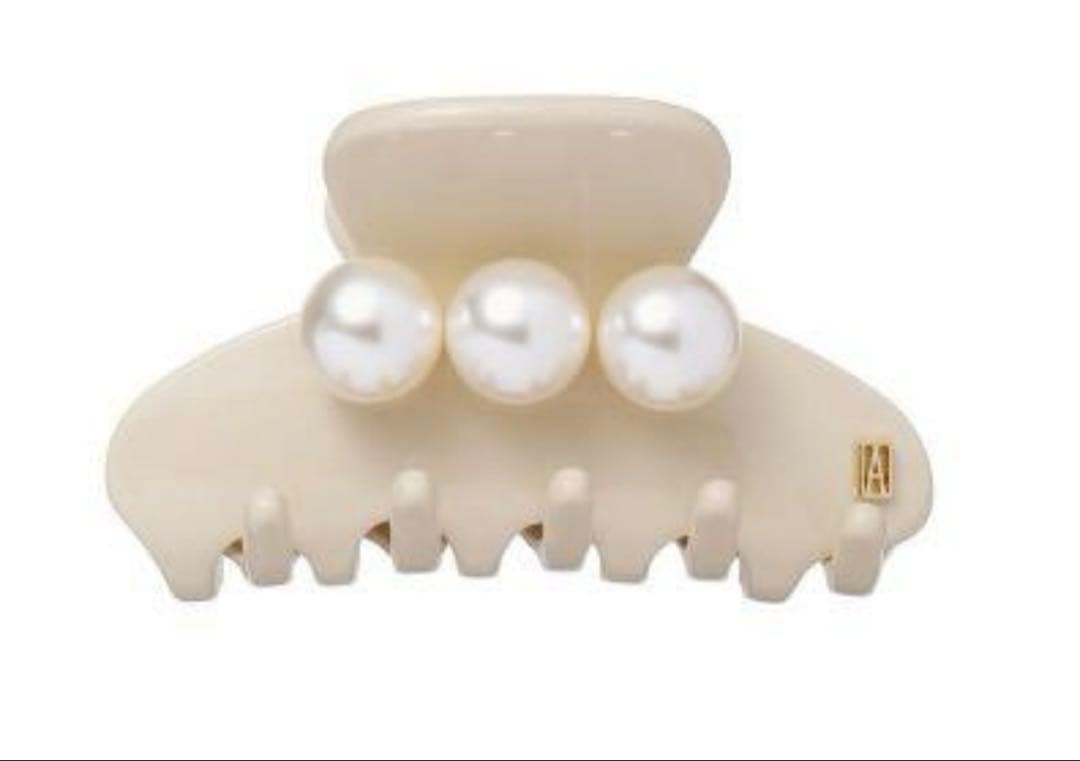 再入荷ラスト1点❣️【新品未開封】アレクサンドル完売品パールクリップ　S ベージュ