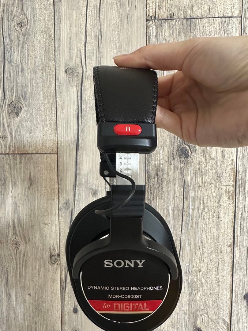 sony MDR-CD900ST ヘッドフォン
