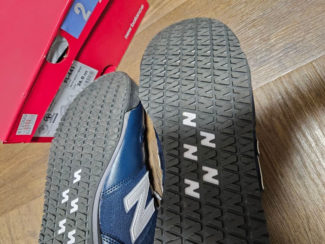New Balance PL-441 ネイビー 26.0cm 安全靴
