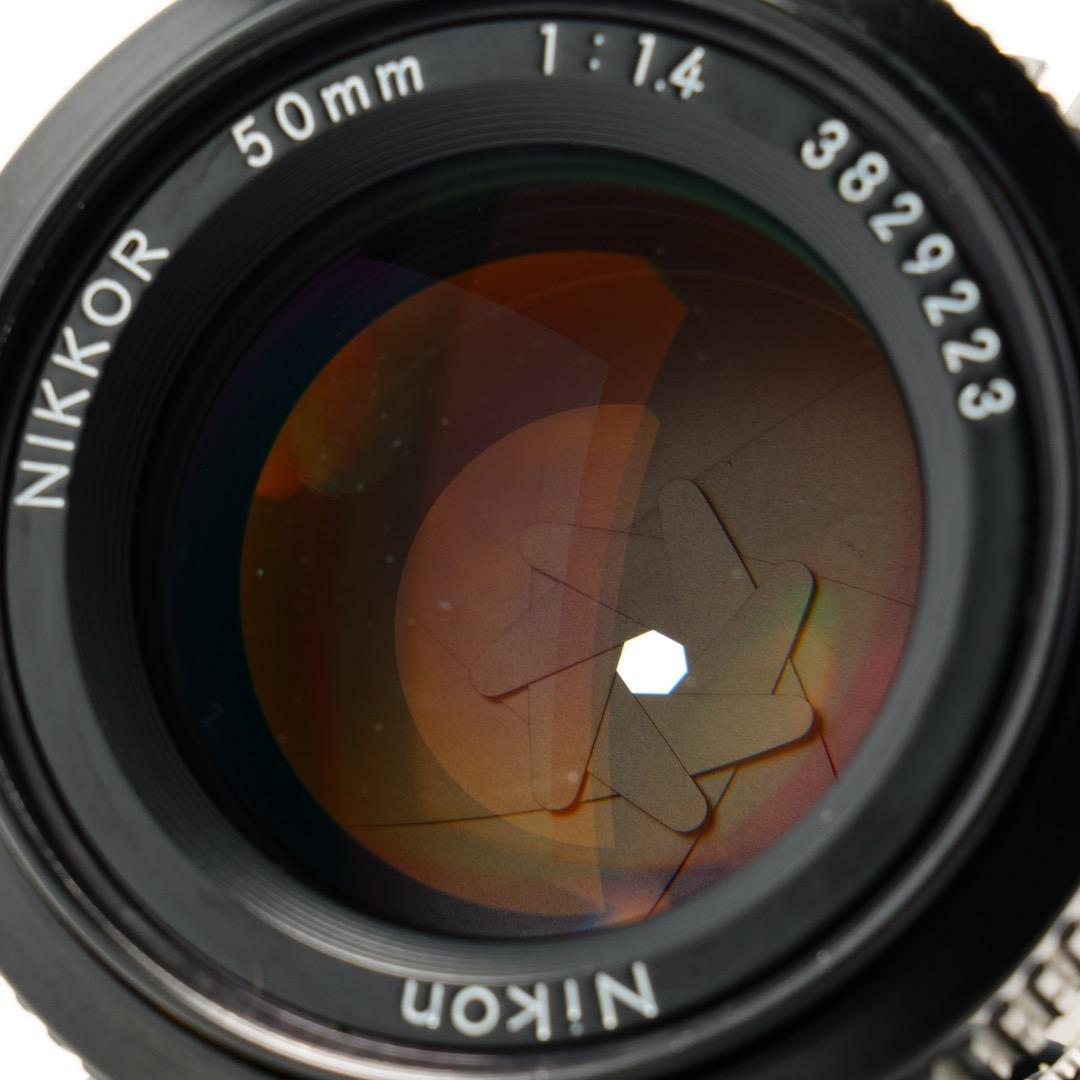 【極美品】動作◎ ニコン　Ai Nikkor 50mm F1.4 223