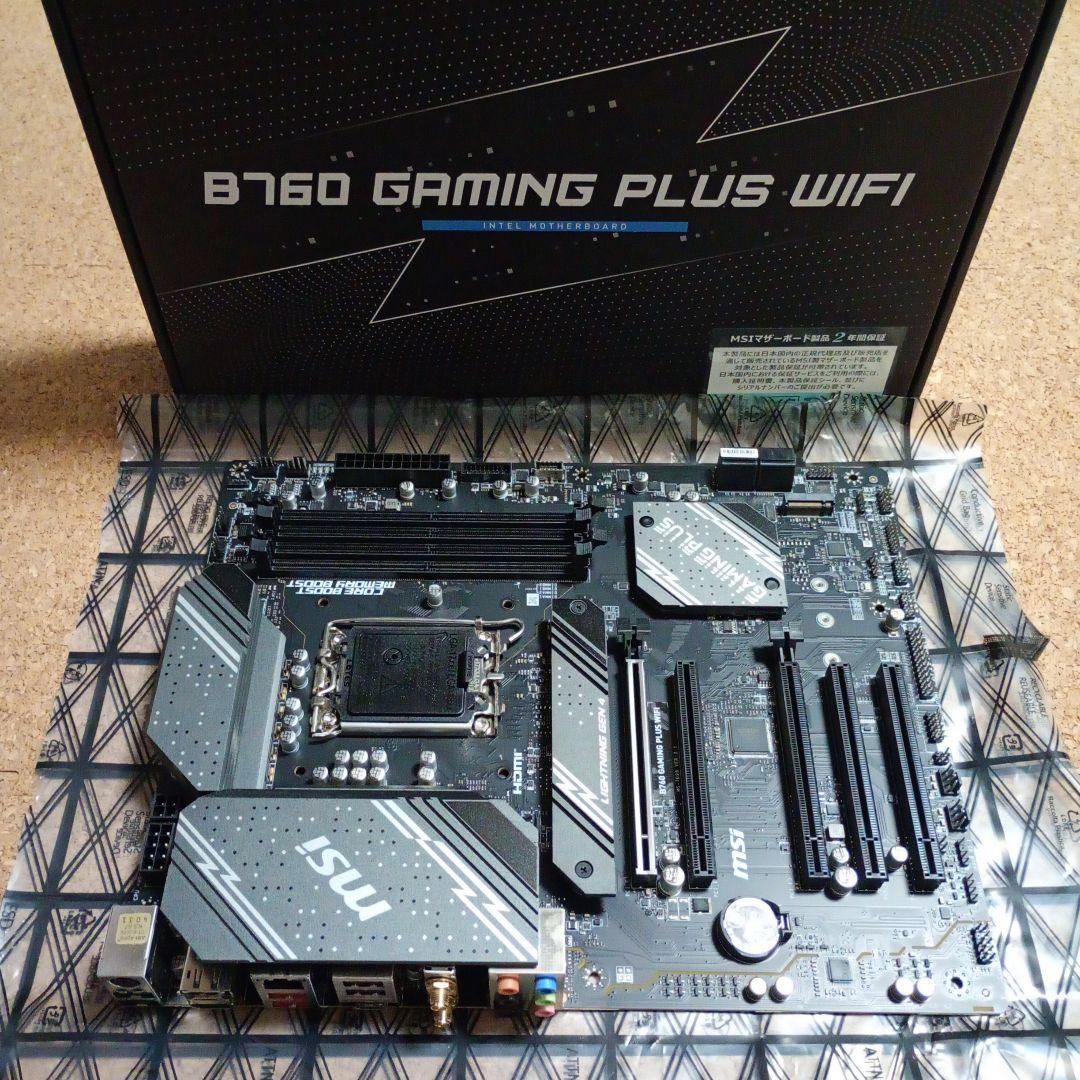 マザーボード MSI B760 GAMING PLUS WIFI