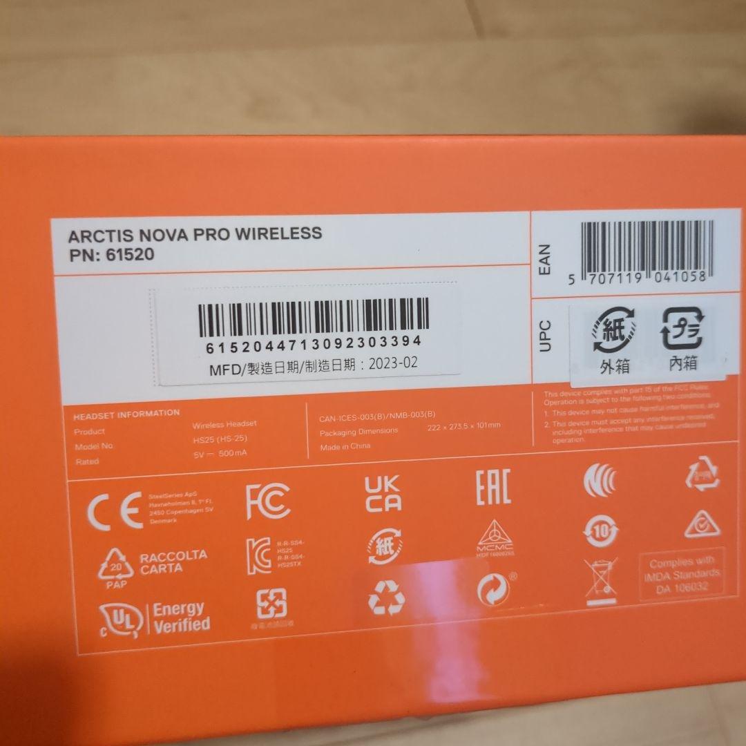 ☆新品☆SteelSeries ARCTIS NOVA PRO WIRELESS