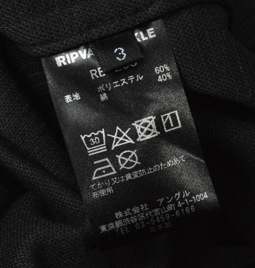 未使用 リップヴァンウィンクル ソフトグレンチェックシャツ 比翼 3 (S)