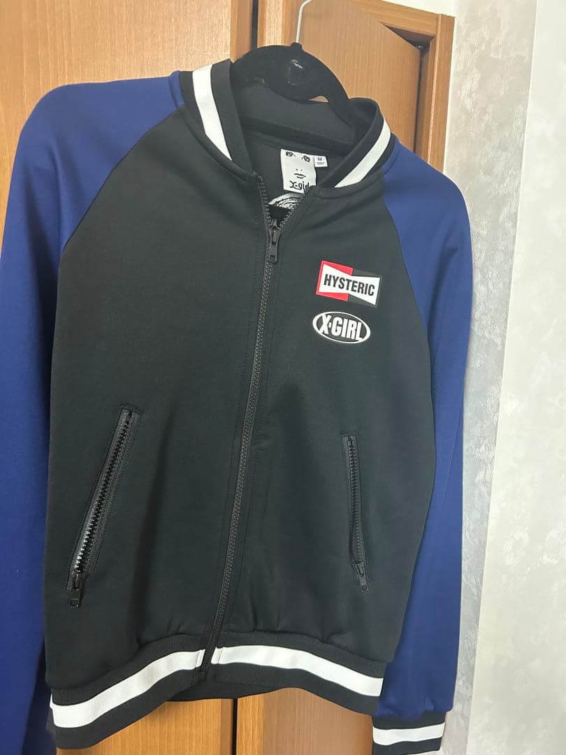 HYSTERIC X-GIRL スタジャン 黒青