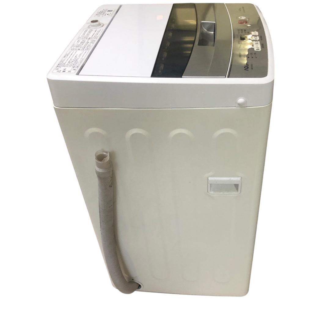 洗濯機 AQUA AQW-S4M(W) SES119東 動作品