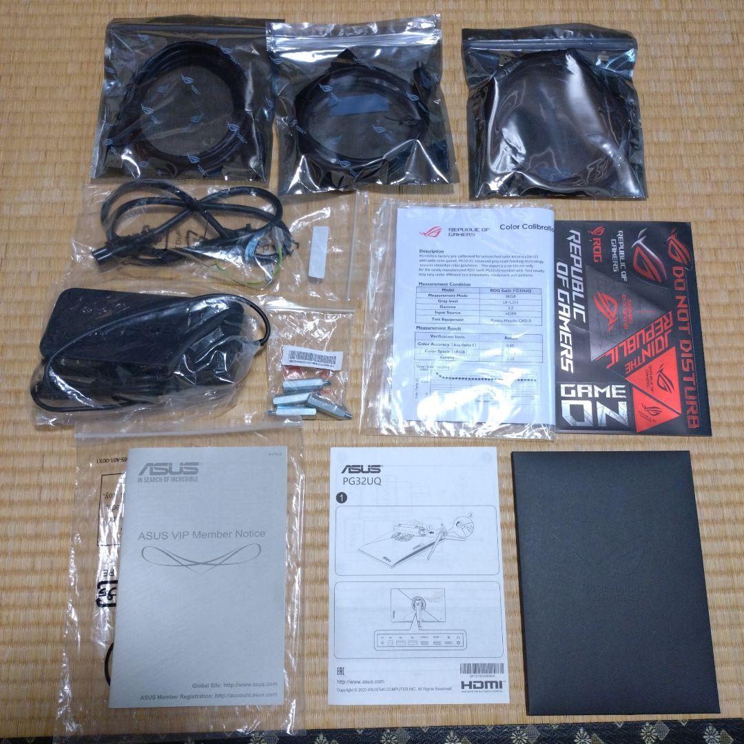ROG Swift PG32UQ 4Kゲーミングモニター32㌅
