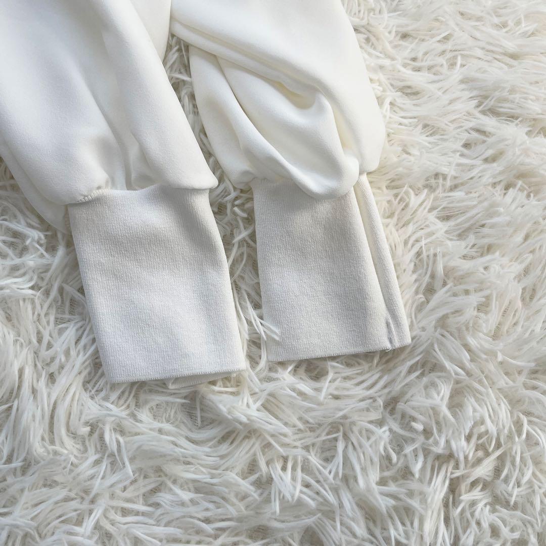 ◎ハッチマル◎専用 タグ付　ビアズリー ニットコンビドルマンブラウス　Fサイズ