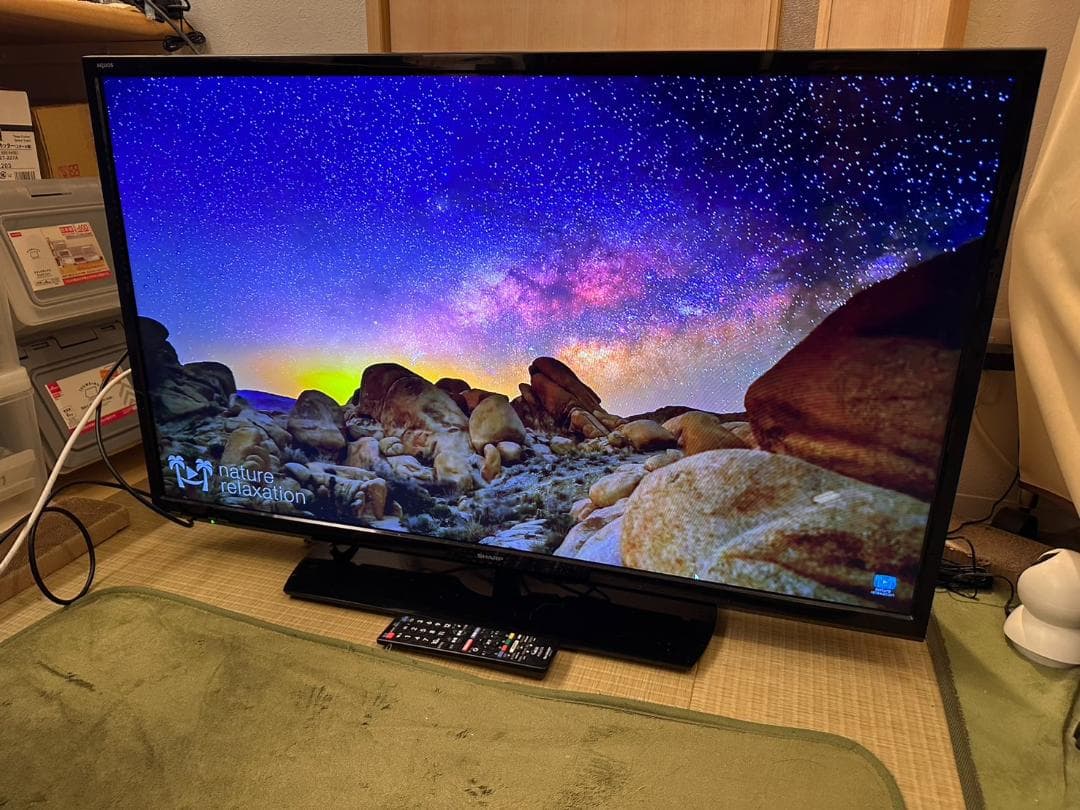 SHARP シャープ　40型　テレビ LC-40H40 2017年製　映り綺麗！