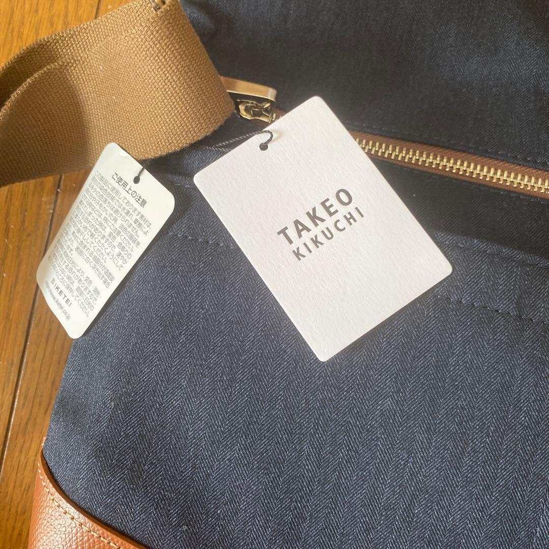 【imo otaka】TAKEO KIKUCHI ネイビー ショルダ