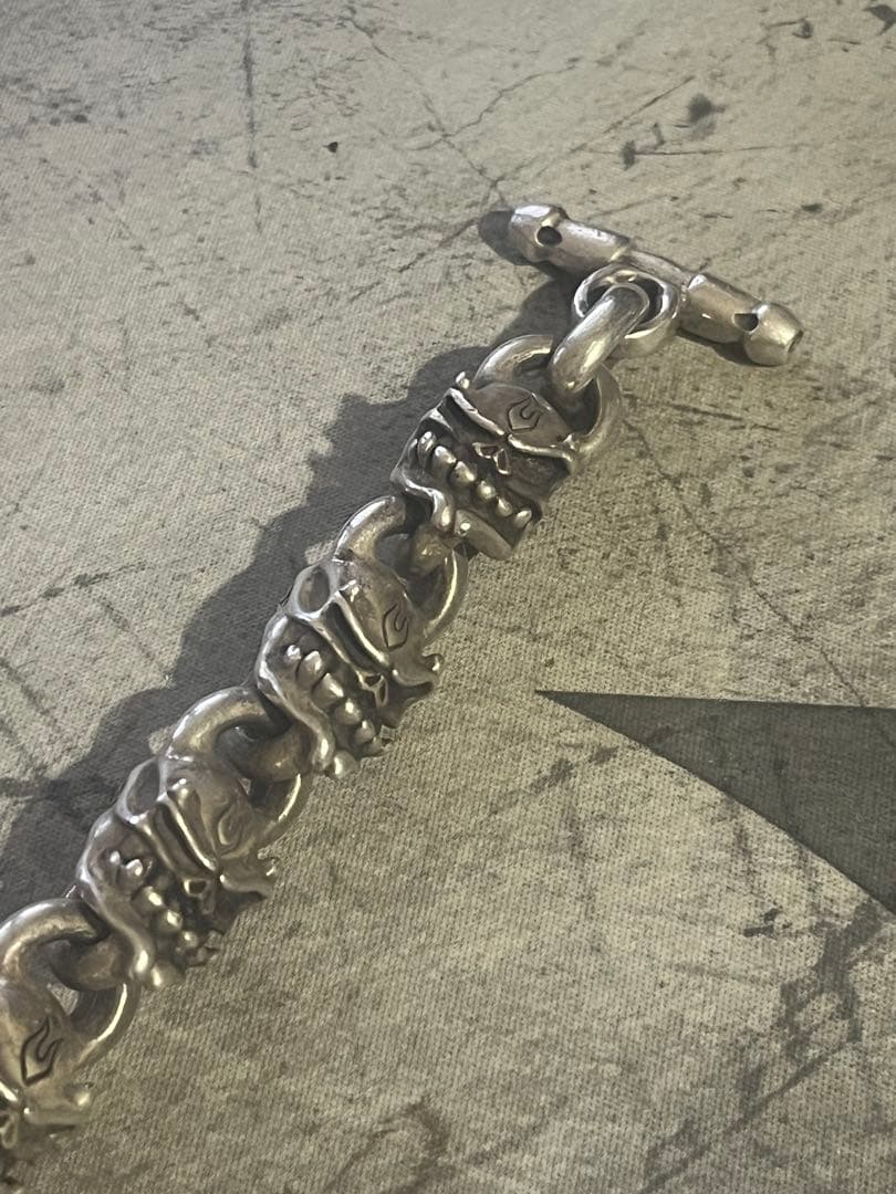 スターリンギア 旧型デビルブルーザー フルスカルブレスレット【廃盤モデル】