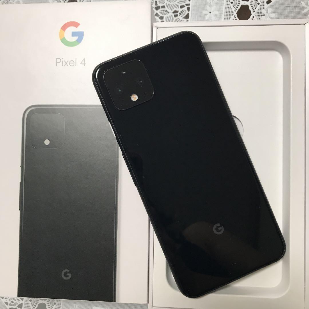 スマートフォン本体 Google pixel 4 64GB Just Black