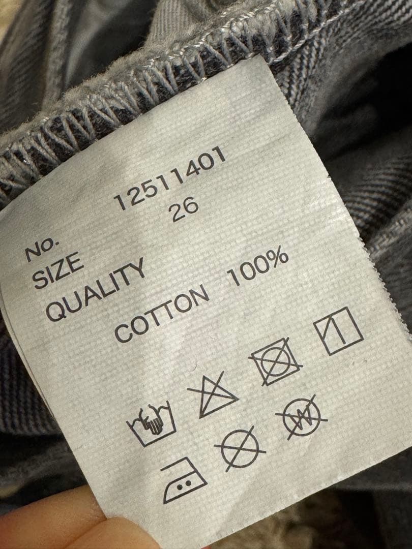 TODAYFUL Cary's Denim グレー 26