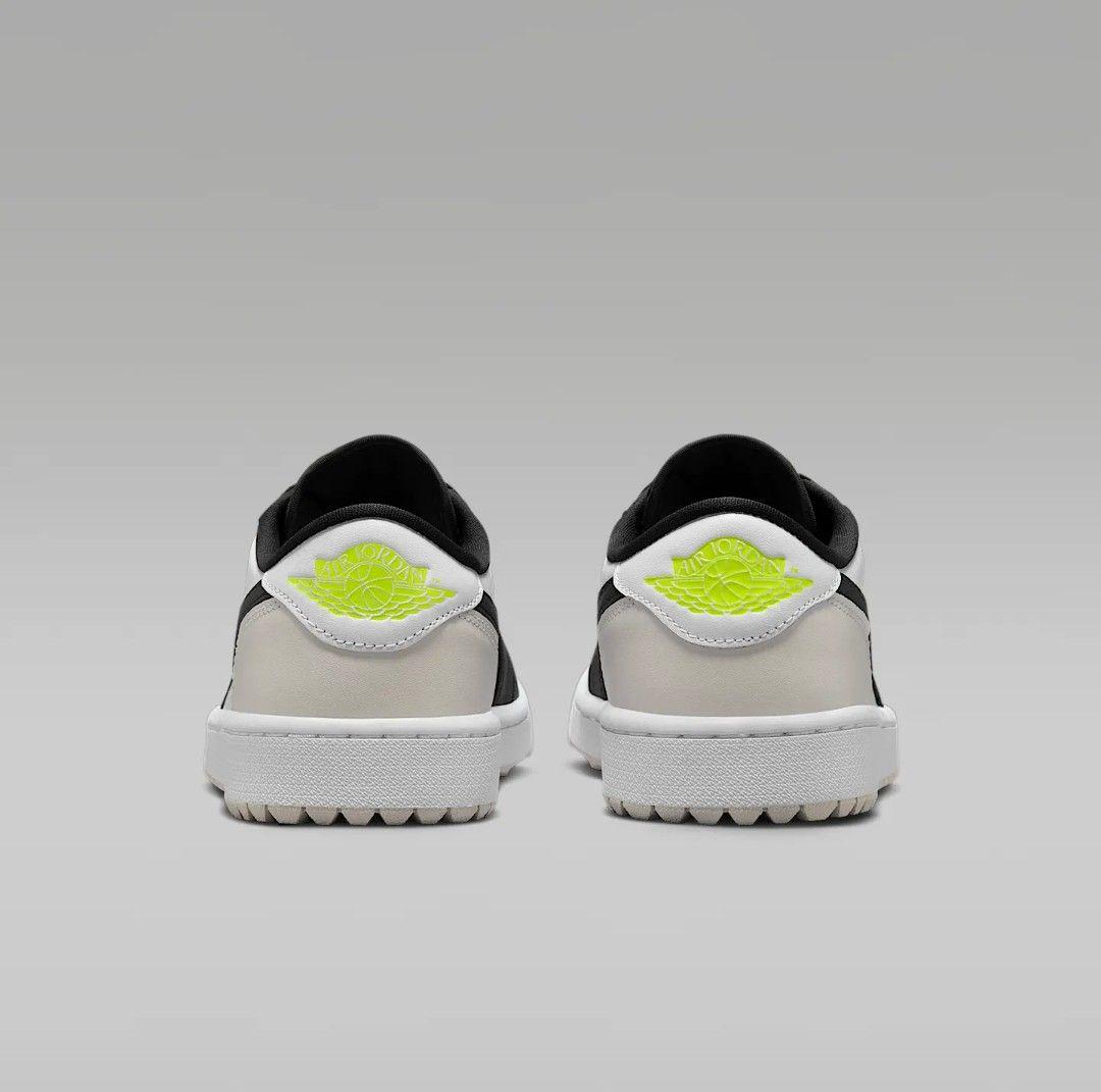 NIKE AIR JORDAN 1 LOW GOLF ブラック ボルト 28