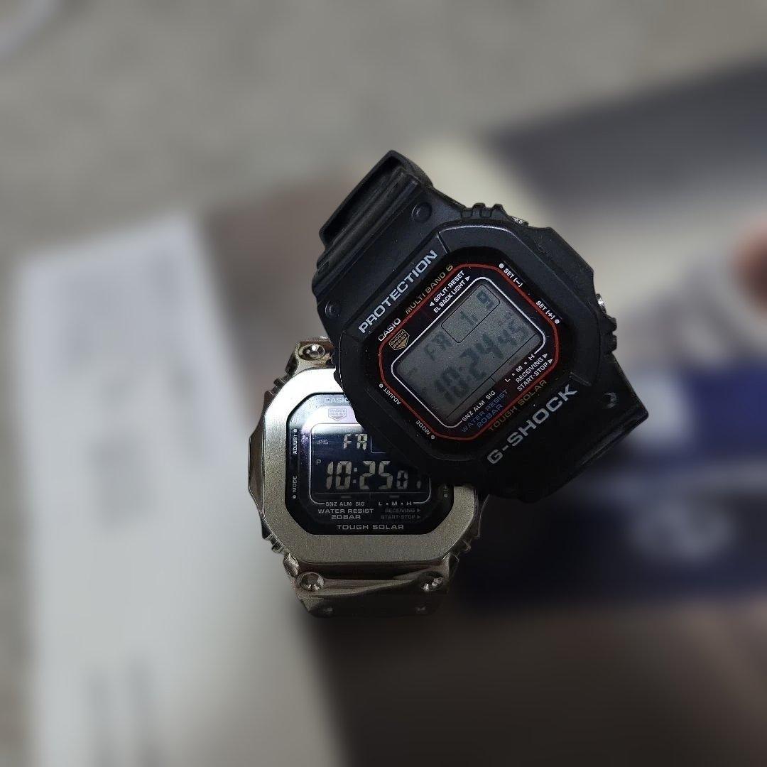 G-SHOCK ソーラー駆動 デジタル腕時計 2本セット　美品‼