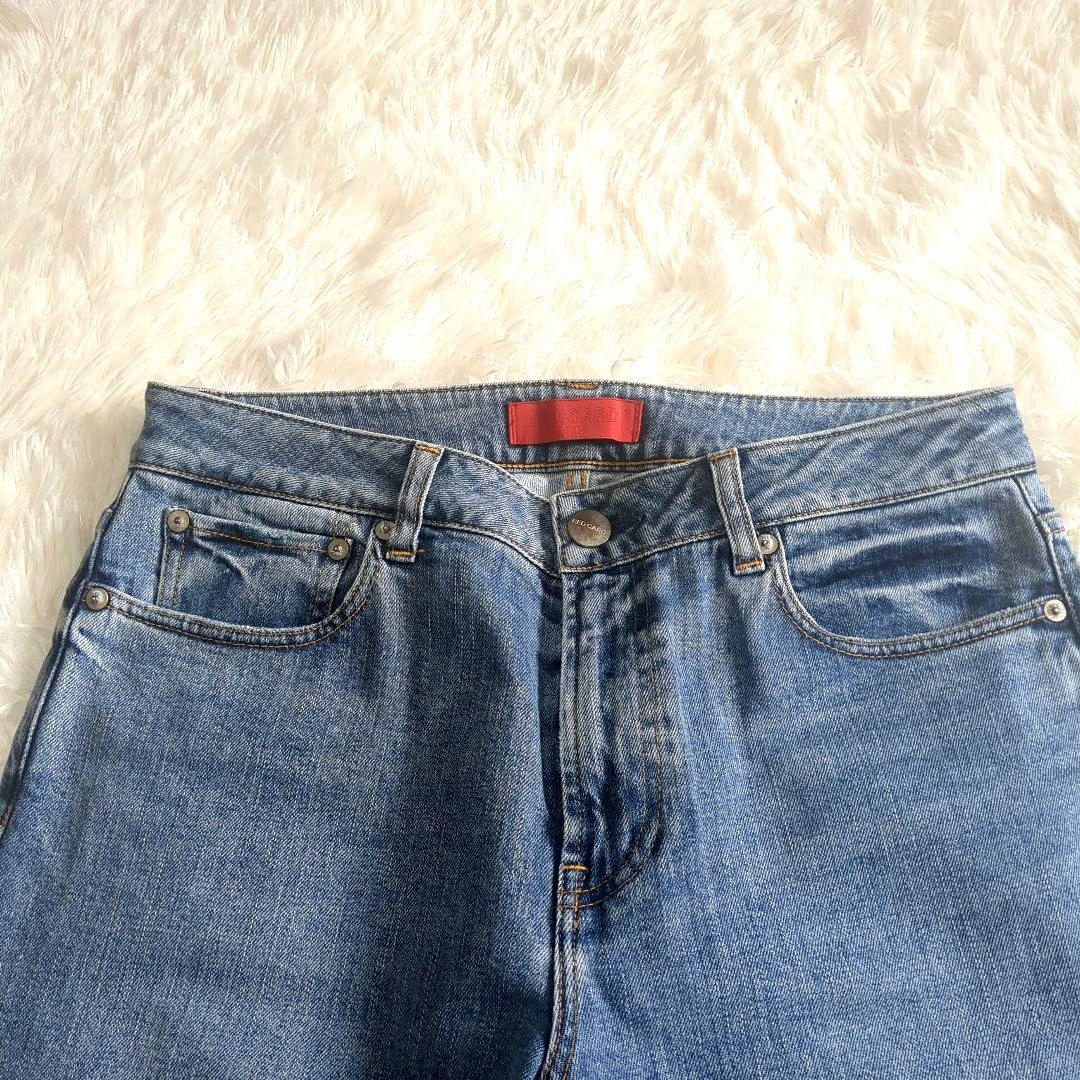 美品 大きいサイズ✨ RED CARD 23区 デニムワイドパンツ 44 近年