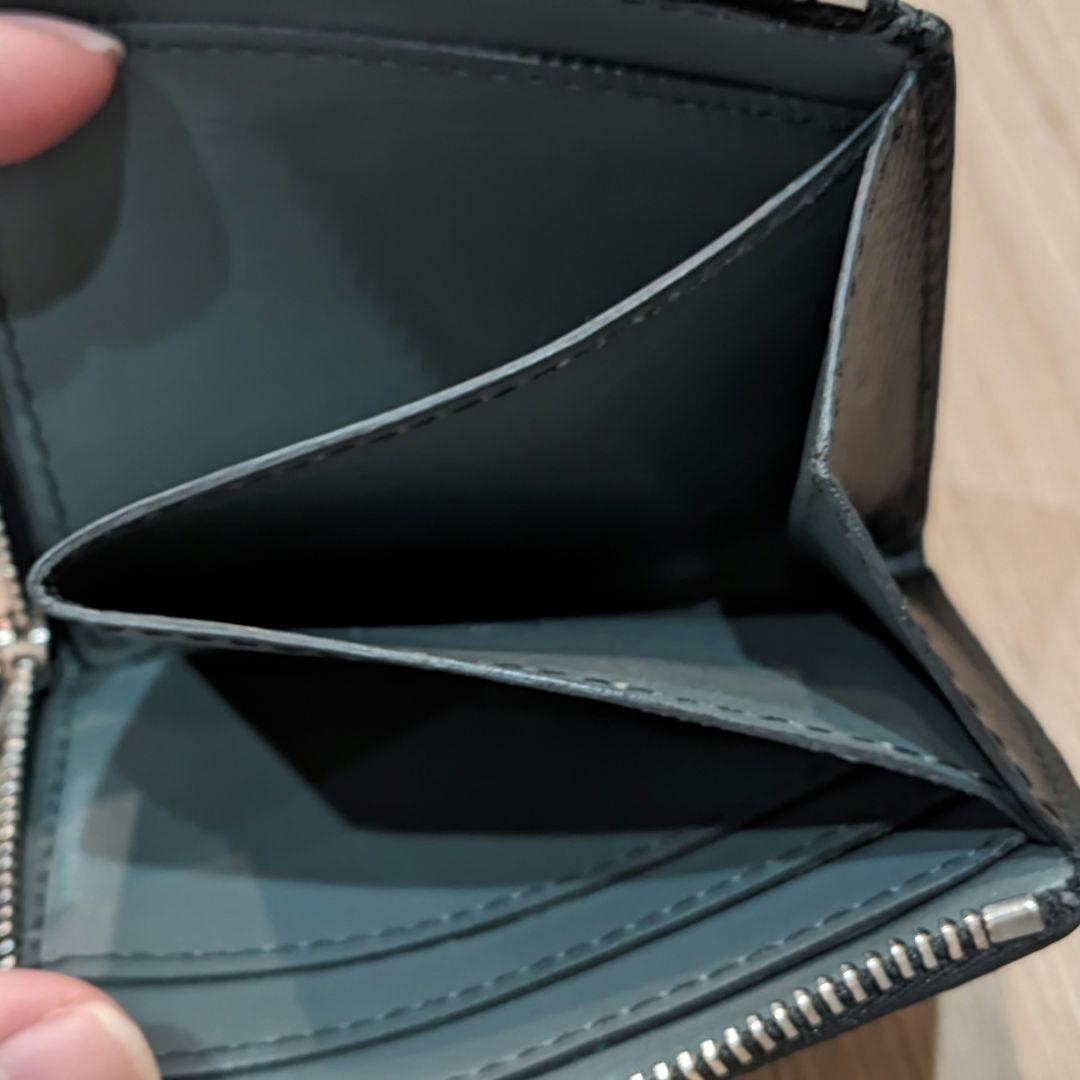 ブルックリンミュージアム　ハーフLジップウォレット　ブラック