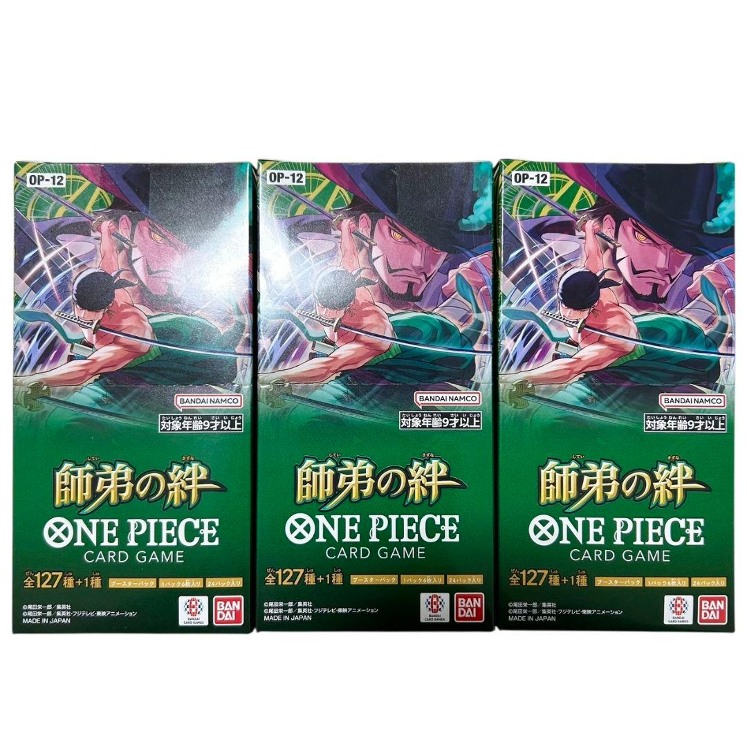 ワンピースカード　師弟の絆　3BOX　テープ付き