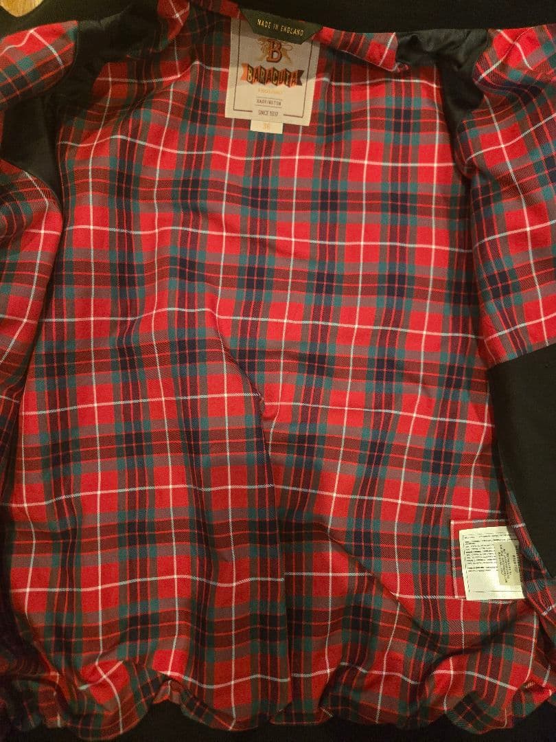 Baracuta G9ジャケット ブラック　36