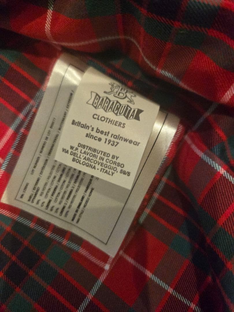 Baracuta G9ジャケット ブラック　36