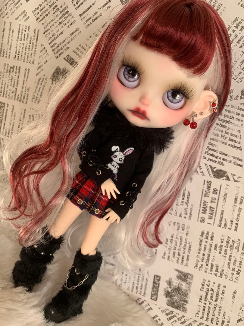 カスタムアイシードール★ジンジャーちゃん★ アウトフィット付属